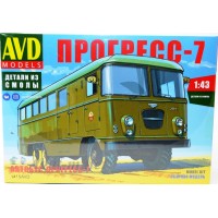 1415-КИТ Сборная модель Штабной автобус Прогресс-7